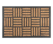 Входна изтривалка от микрофибър MCT Carpet, Кафява, 40x60 см