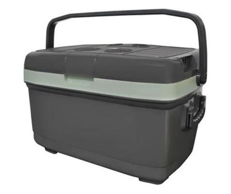 Хладилна чанта/кутия, 2 в 1, охлаждане и отопление, сив, 12V / 220-240V, 45 L, 58x34x40 cm, Malatec