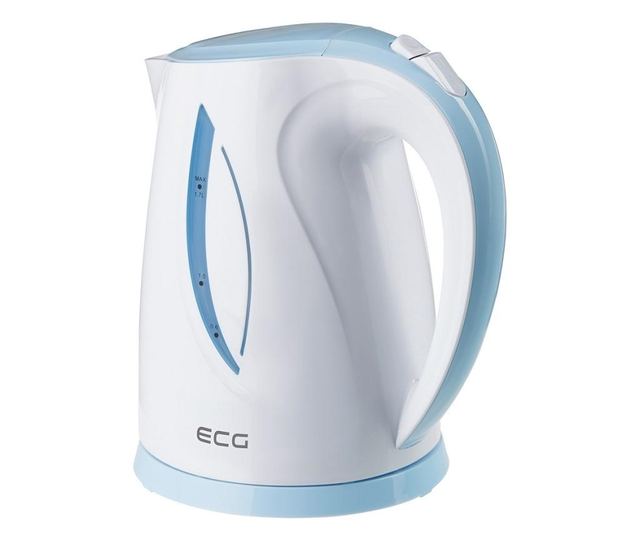 Кана за вода ECG RK 1758 Blue, 2200W, 1.7L, Бял/Син - Код G5063