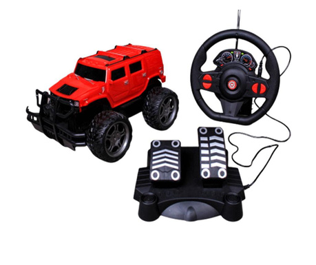 Детски радиоуправляем джип с волан и педали EmonaMall - Код W4461