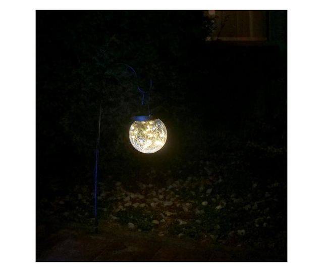Lampa solara pentru gradina, 20 LED-uri, 75 cm, Rigel