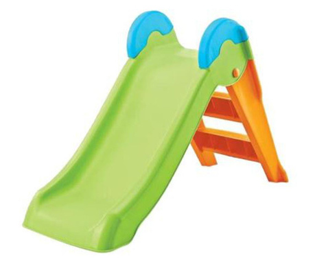 Пластмасова пързалка за деца MCT-2261, 72x46x110 см, Зелена