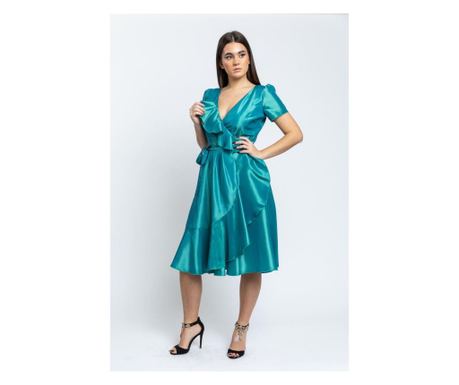 Rochie eleganta glamorous tafta green  44