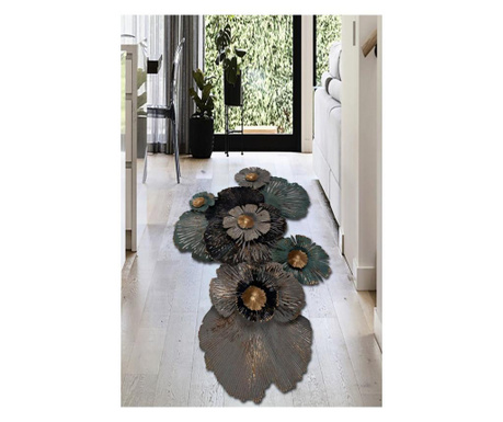 Covor Rizzoli, Floral, 120 x 180 cm, gri