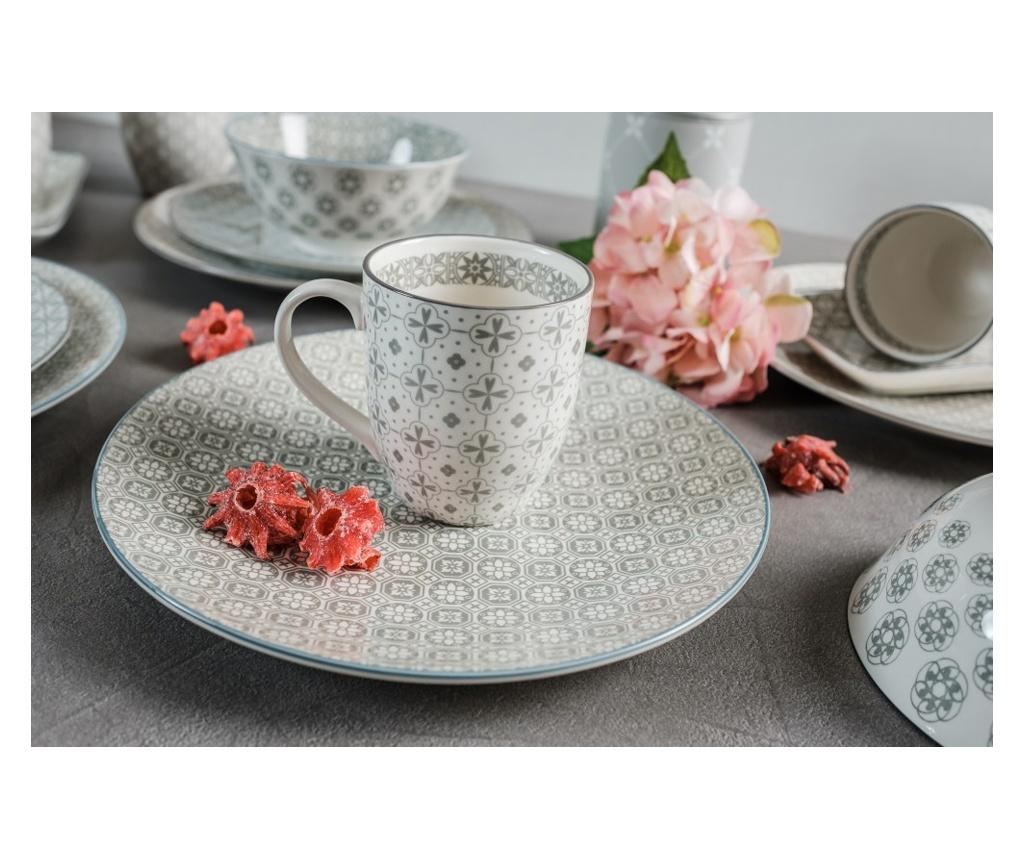 Porcelanasta skodelica M moderen dizajn 300 ml - 4