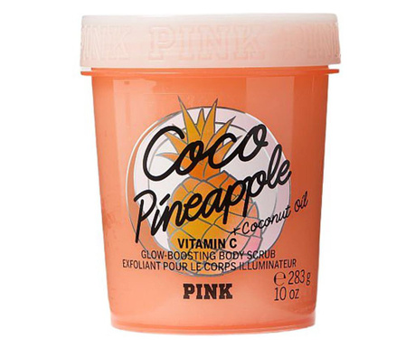 Scrub exfoliant, Coco Pineapple, PINK, Victoria's Secret, 283g