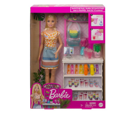 Barbie Papusa Barbie Si Bar De Smoothie
