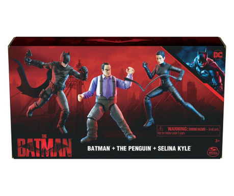 Batman Film Set De 3 Figurine 10cm