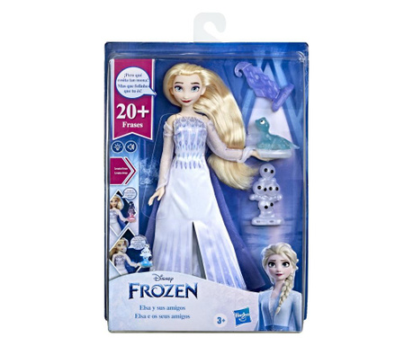 Frozen2 Elsa Vorbareata Si Prietenii