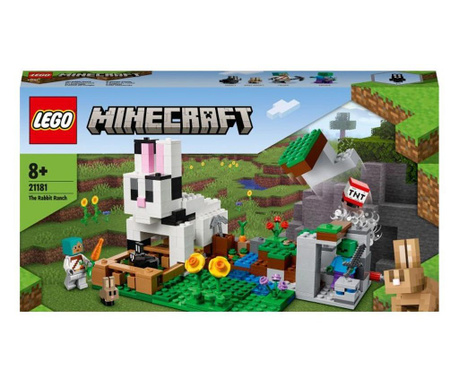 Lego Minecraft Ferma De Iepuri 21181