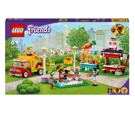 Lego Friends Piata Cu Mancare Stradala 41701