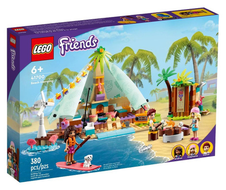 Lego Friends Camping Luxos De Plaja 41700
