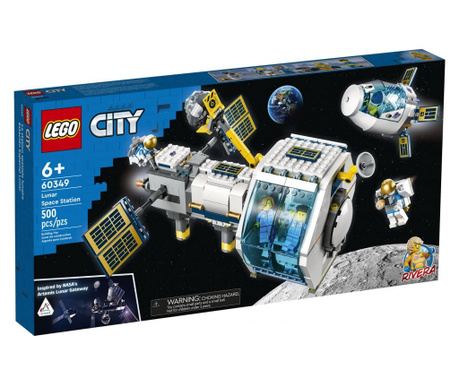 Lego City Statie Spatiala Selenara 60349