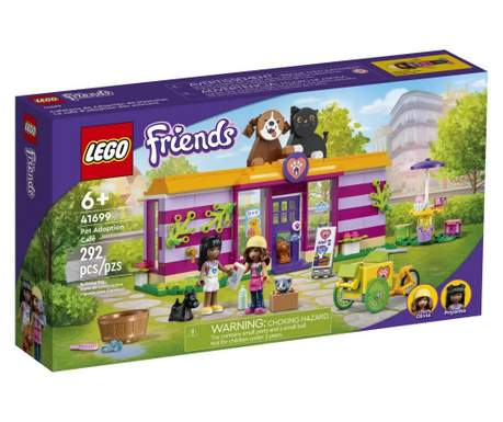 Lego Friends Cafeneaua De La Adapostul Pentru Adoptia Animalutelor 41699
