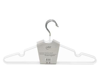 Set 5 umerase, metalice siliconate, 4mm grosime, d3792, alb  19x40