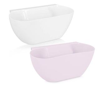 Комплект от 2 кухненски коша за отпадъци, 4 литра, 29 x 12 x 11 см, 46978.03