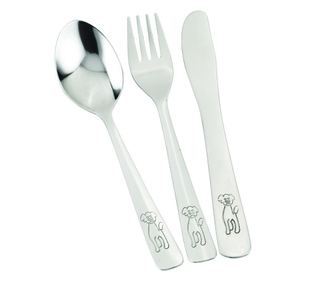 Set tacamuri pentru copii, 3 piese din inox, Grunberg, gr2960