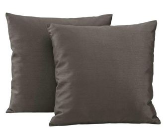 Set 2 fete de perna 40x40 cm bumbac ranforce gri cenusiu  40x40 cm