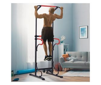 HOMCOM Aparat de Fitness Bara de tractiune inaltime reglabila Sarcina maxima 120 kg