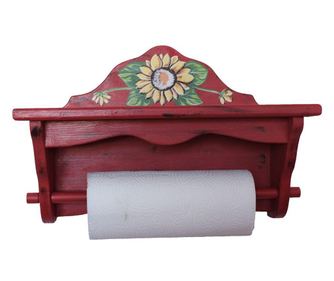 Suport din lemn pentru rola de hartie, prosop