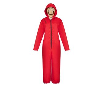 Felnőtt jelmez, La Casa de Papel, L méret, piros