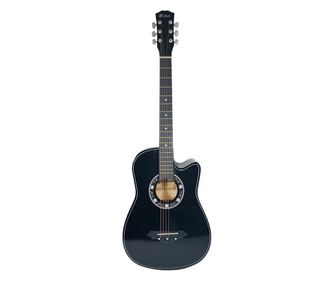 Κλασική ξύλινη κιθάρα 95 cm, Cutaway Country Black