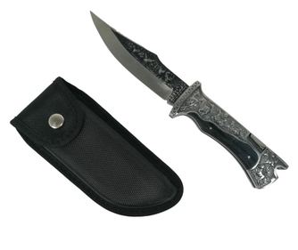 Kapesní nůž, nerezová ocel, imperiální čepel, stříbrná, 27,5 cm