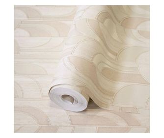 Tapet adawall lux octagon 1209-2, superlavabil, model modern abstract, bej-crem, rola 1.06m x 10.05m = 10.6mp OCTAGON
