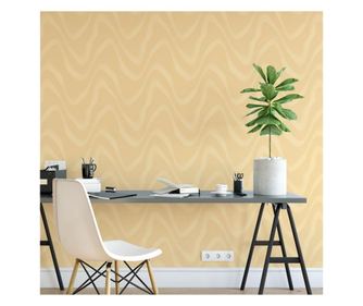 Tapet adawall lux anka 1611-2, superlavabil, model abstract dungi 3d, bej, rola 1.06m x 15.6m = 16.5mp ANKA
