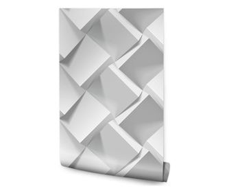 Tapéta a Nappaliba Geometrikus KOCKÁK, 3D Effekt