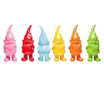 Decoratiune gnome colore 11cm sortiment
