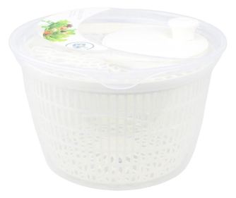 Купа за сушене на салата Excellent Houseware, полипропилен, 25x17,5 см, бяла