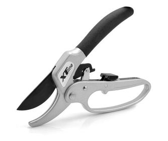 Vrtne škare s račnom za vinovu lozu, drveće, ruže, japanski SK-5 čelik, 20 cm, XTline