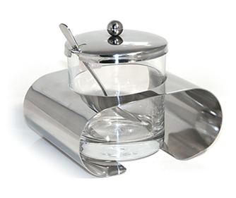 RAKI zaharnita sticla cu suport inox