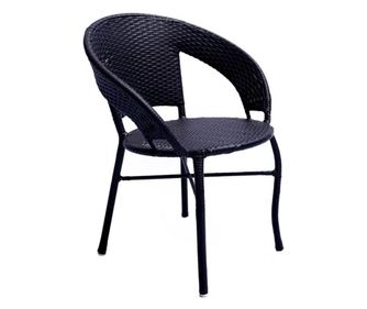 Scaun din ratan, pentru gradina, terasa, balcon, 71x38x56 buz