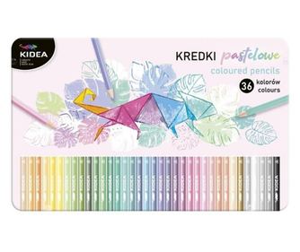 36 gyönyörű gyermek ceruza készlet, Kidea, többszínű