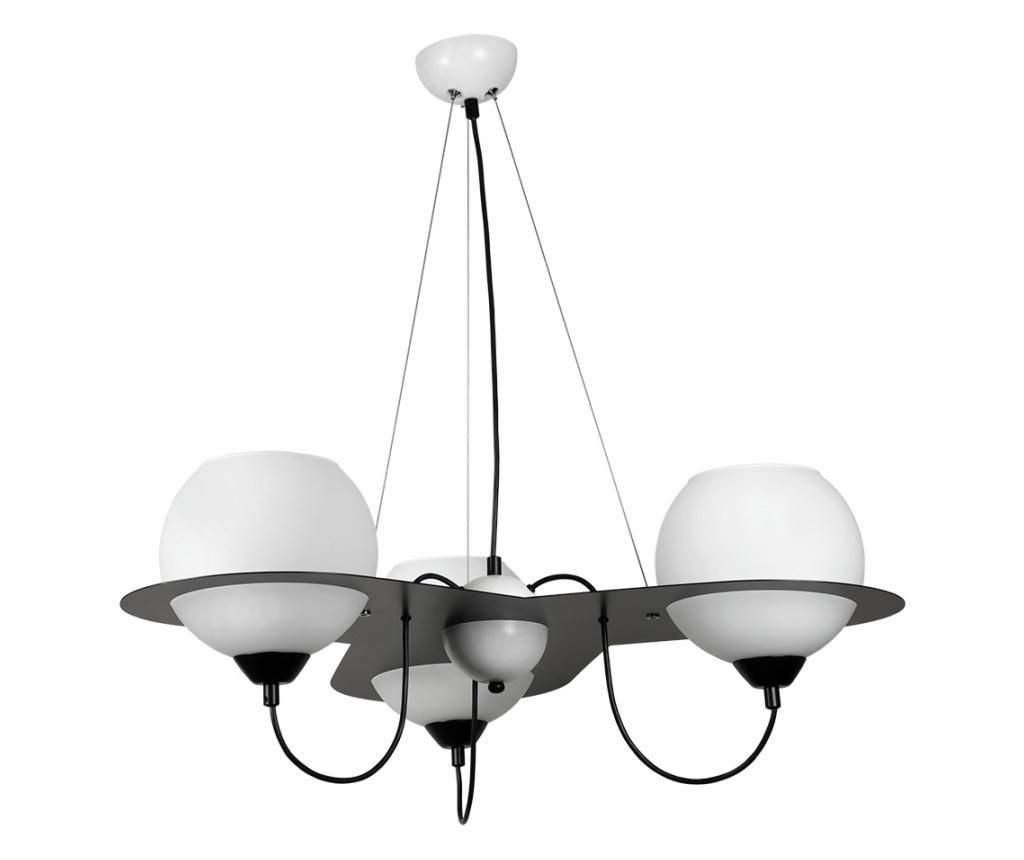 ASTRO Black Chandelier, 3xE27