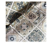 Pamutvászon asztalterítő mozaik”, rojttal a sarkain 150 x 150 cm