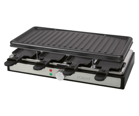 Plita grill si raclette electrica, Bomann - rg 6039 cb