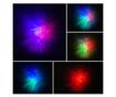 Lampa de noptiera cu proiector, LED, telecomanda, bluetooth, 3 culori, grafit, 17x9.2x17 cm, Galaxy Cloud