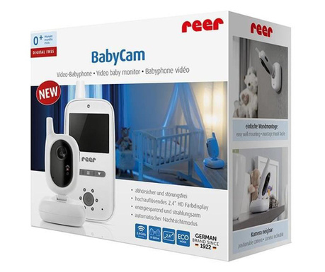 Цифров видео монитор за бебета Reer BabyCam 80420
