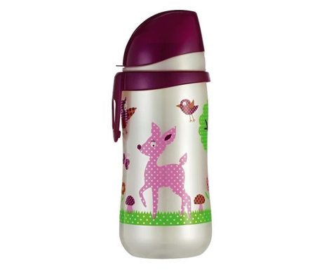 Cup First Cup Girl PP 330 ml, klipszel, 12+ hónapos, MCT 35050