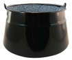 Метален чайник с дръжка, 13 л, черен, MCT-5287