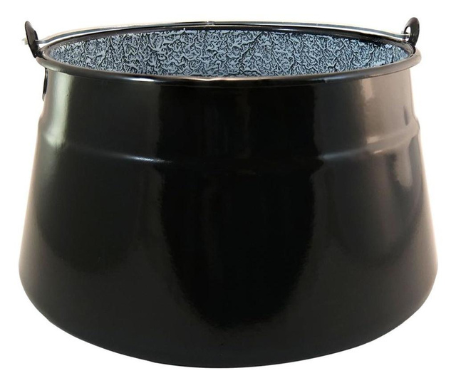 Метален чайник с дръжка, 13 л, черен, MCT-5287