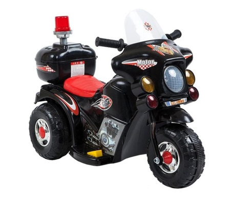 Motocicleta electrica pentru copii, LL999 MCT 5721, Negru