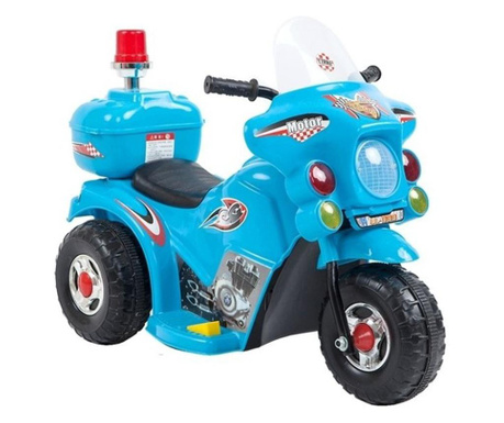 Motocicleta electrica pentru copii, LL999 MCT 5725, albastra