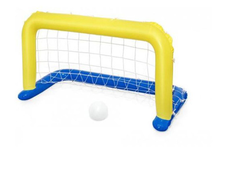 Poarta gonflabila pentru piscina/polo, cu minge, 142x76 cm, Bestway Goal