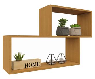 Etajera haaus Rico V1, Stejar Natur, L 100 x l 25 x H 65 cm