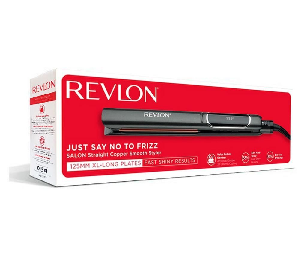 Revlon Salon Straight Copper Smooth Styler RVST2175E2 Преса за коса с LCD дисплей, 30 x 2.5 cm - 6