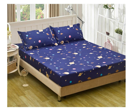 Narzuta na łóżko + 2 poszewki na poduszki - materac 180x200 - Łóżko 2 osobowe - hb-14